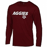 Texas Ax26M Aggies DryTech Team Trials WEM T-Shirt - Maroon,baseball caps,new era cap wholesale,wholesale hats